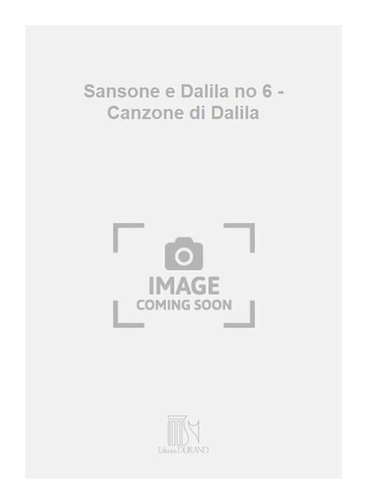 Samson Et Dalila N 7 It-Fr Mezzo-Pno